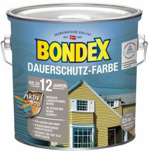 BONDEX Dauerschutz-Farbe - verschiedene Farben - 2,5 Liter