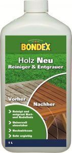 BONDEX Holz Neu - Reiniger & Entgrauer
