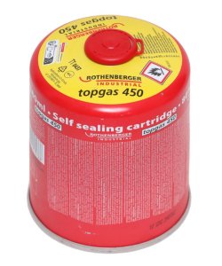 Topgas 450 - Schraub-Gaskartusche - 880 ml Vorteils-Dose