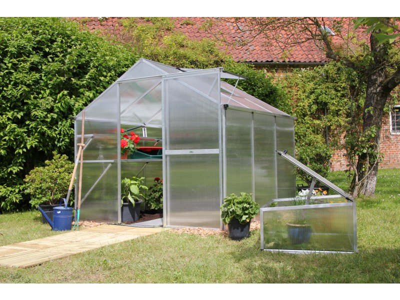 Gewächshaus FLORA Typ III 5,15 m² Graf Bauzentrum