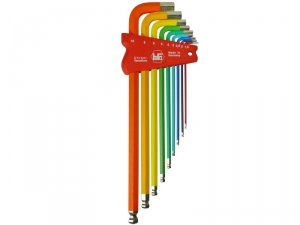Stiftschlüsselsatz - Kugelkopf farbcodiert