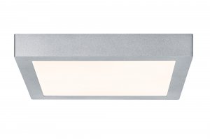 Deckenleuchte Lunar LED Panel eckig - 16 W - Chrom matt, Alu