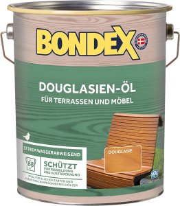 BONDEX Holz-Öl - für verschiedene Hölzer/ Farben - 4,0 Liter