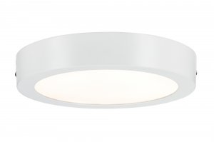 Deckenleuchte Lunar LED Panel rund - 12 W - Weiß matt, Alu