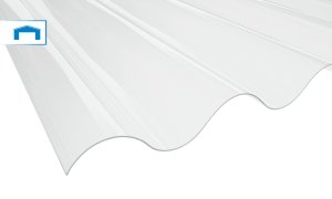 Einschalige Lichtplatten PVC - VLF-177/51 PVC Prof. 5 / 1,4mm