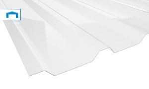 Einschalige Industrie Lichtplatten PVC - VLF-207/35 PVC / 1,5mm