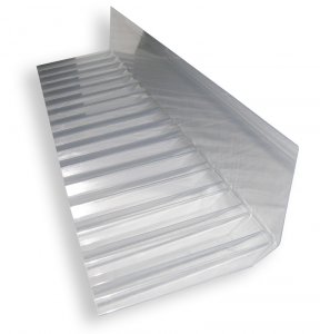 VLF-Wandanschluss Polycarbonat - für 76/18 Spundwand