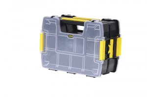 STANLEY® SORTMASTER® stapelbarer Organizer mit 14 Fächern (Doppelpack)