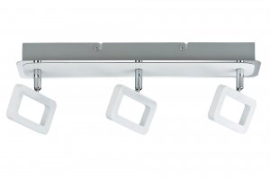 Strahler FRAME - LED 3-flammig 3x 4,5 W - Weiß/Chrom