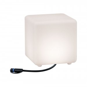 Plug & Shine Lichtobjekt CUBE IP67 3000K 24V Kantenlänge 20cm