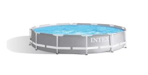 INTEX Prism Frame Premium Aufstellpool-Set Rondo - Ø 366 x 76 cm