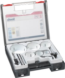 Lochsägen-Set - HSS-CO-Bi-Metall - Universal-Set 11-teilig