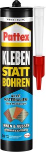 Pattex - Kleben statt Bohren - Alle Materialien - Innen und Außen - PKBUW