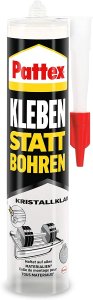 Pattex - Kleben statt Bohren - Kristallklar - verschiedene Ausführungen