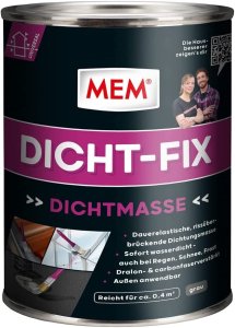 MEM DICHT-FIX - Dauerelastische, rissüberbrückende Dichtmasse - verschiedene Ausführungen