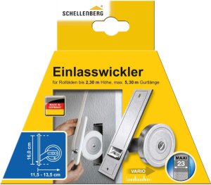 Einlasswickler System MAXI - Lochabstand 16,0 cm - Art.Nr.: 50200