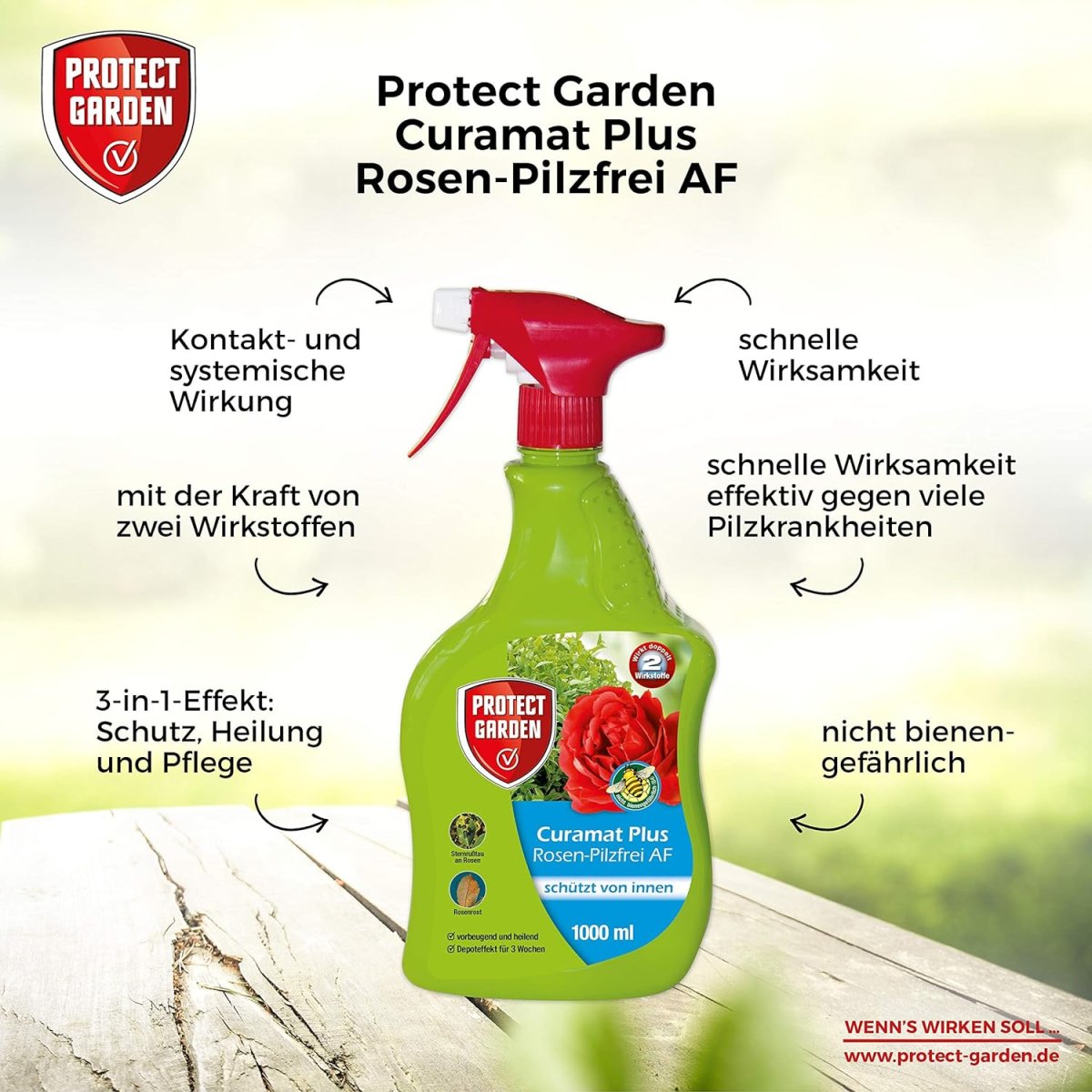Protect Garden Curamat Az Rosen-Pilzfrei 15 Ml – ICVGR