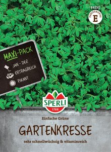 Gartenkresse - Einfache Grüne - MaxiPack 50g