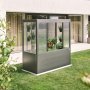 2 x 1 MAXI in quarzgrau-metallic