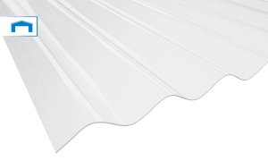 Einschalige Lichtplatten PVC - VLF-130/30 PVC Prof. 8 / 1,4mm
