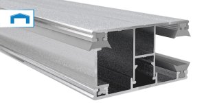 Profil DUO Aluminium - Randprofil mit Unterprofil - VLF-KPLR60
